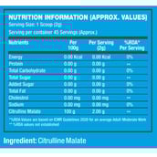 4 - BPI Sports Citrulline Malate,  0.19 lb  Unflavoured 
