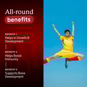 4 - Supermilk Gritzo Growth+(Formerly Height+) for Boy 13+ years,  400 g  Ironman Double Chocolate Edition