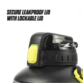 4 - MuscleBlaze Gym Gallon Water Bottle,  Black  2.2 L