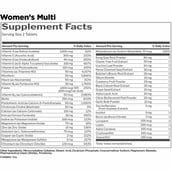 3 - Rule One Women's Multi Daily Multivitamin,  60 tablet(s)  Unflavoured 