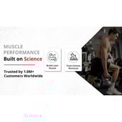 6 - Muscle Performance Anabolic Mass Gainer,  5.5 lb  Rabri Kulfi with Steel Shaker 