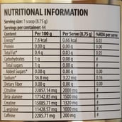 3 - Kevin Levrone Shaaboom Pump,  0.848 lb  Fruit Punch 