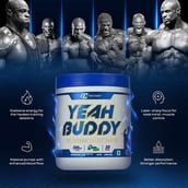 4 - Ronnie Coleman Yeah Buddy Pre-Workout Powder,  0.59 lb  Green Apple