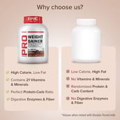 8 - GNC Pro Performance Weight Gainer, 6.6 lb Double Chocolate with Steel Shaker 750ml