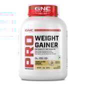 2 - GNC Pro Performance Weight Gainer,  6.6 lb  Vanilla Ice Cream with Steel Shaker 750ml 