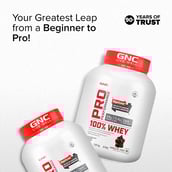 3 - GNC Pro Performance 100% Whey Protein,  4 lb  Chocolate Fudge with Steel Shaker 750ml Combo 