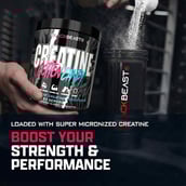 4 - BLACK BEAST Creatine,  Cotton Candy  0.64 lb 