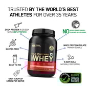 2 - ON (Optimum Nutrition) Gold Standard 100% Whey Protein,  2 lb  Unflavoured 