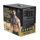 3 - One Science Nitra Whey Tiger Combo Pack,  4 lb  Chocolate Milk with Daily Multivitamin 60 Capsules 