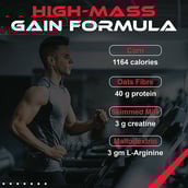 6 - Muscle Performance Anabolic Mass Gainer,  2.2 lb  Irish Chocolate 