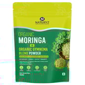 1 - Naturyz Organic Moringa + Gymnema (Gudmar) Powder,  150 g 