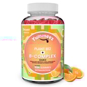 1 - Naturyz Plant B12 + B Complex,  50 gummies  Orange 