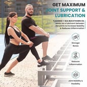 5 - Naturyz Omega 3 Flaxseed + Seabuckthorn Oil,  60 capsules 