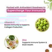 3 - Naturyz Natural Vitamin C with Zinc,  30 gummies  Tamarind 