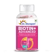12 - Dr. Morepen Biotin+ Advanced,  60 tablet(s)  Unflavoured 