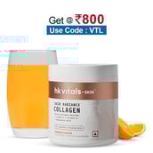 HealthKart HK Vitals Skin Radiance Collagen,  200 g  Orange 