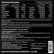 3 - QNT BCAA 8500, 0.39 lb 30 Servings Pasteque