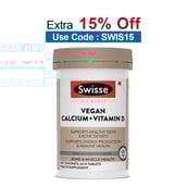 Swisse Ultiboost Vegan Calcium + Vitamin D,  Unflavoured  60 tablet(s) 