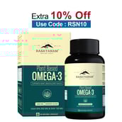 Rasayanam Plant Based Omega 3,  60 capsules 