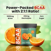 3 - Osoaa BCAA, 0.35 lb 20 Servings Tangy Orange