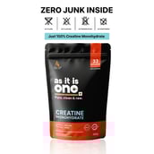 6 - AS-IT-IS Nutrition Creatine Monohydrate,  Unflavoured, USA Labdoor Certified for Accuracy & Purity  0.22 lb 