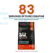 7 - AS-IT-IS Nutrition Creatine Monohydrate,  Unflavoured, USA Labdoor Certified for Accuracy & Purity  0.55 lb 