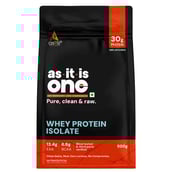 1 - AS-IT-IS Nutrition Whey Protein Isolate,  1.1 lb  Unflavoured 