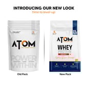 8 - AS-IT-IS Nutrition ATOM Whey Protein with Enzymes,  2.2 lb  Kesar Kulfi