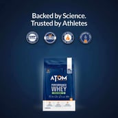 6 - AS-IT-IS Nutrition ATOM Performance Whey,  2.2 lb  Pista Fusion 