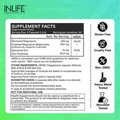 4 - INLIFE Magnesium Glycinate with Zinc Picolinate, Unflavoured 120 capsules