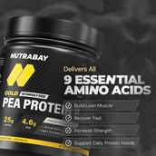 3 - Nutrabay Gold Pea Protein,  1.1 lb  French Vanilla 