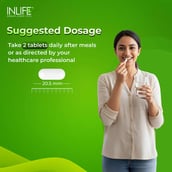 2 - INLIFE Magnesium Glycinate with Zinc Picolinate 2000mg, Unflavoured 120 tablet(s)