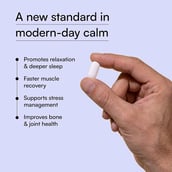 5 - HealthKart HK Vitals Magnesium Glycinate, Unflavoured - Men 120 tablet(s)