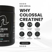2 - G.O.A.T Fit Colossal Creatine,  Strawberry Ice  0.24 lb 