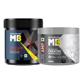 Creatine Monohydrate CreAMP and Citrulline Malate 100g Combo
