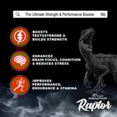 3 - Dr. Morepen Muscle Food Raptor for Men,,  500 ml 