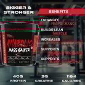 7 - Muscle Performance Anabolic Mass Gainer with Gym Bag Combo,  11 lb  Belgium Chocolate 
