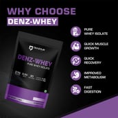 3 - Denzour Nutrition Denz-Whey Pure Isolate Protein, 2.38 lb French Vanilla