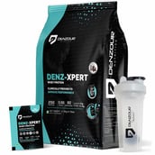 1 - Denzour Nutrition Denz-Xpert Whey Protein,  60 sachets/pack  Belgium Chocolate (with 500ml Shaker) 