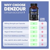 3 - Denzour Nutrition Oxygen Booster 500mg,  60 veggie capsule(s) 