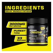 4 - Denzour Nutrition Micronised Creatine Powder,  Fruit Punch  0.27 lb 