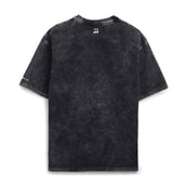3 - MuscleBlaze Deadlifted Soul Oversized Washed T-Shirt,  Large  Dark Charcoal Grey