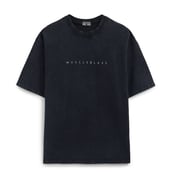 3 - MuscleBlaze BDSM Oversized Washed T-Shirt,  Medium  Blue Tint