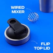 2 - Pumpd Steel Shaker,  Silver  750 ml 