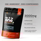 8 - AS-IT-IS Nutrition L Carnitine L Tartarate,  0.22 lb  Unflavoured 