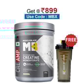 MuscleBlaze Creatine Monohydrate CreAMP,  Unflavoured  0.55 lb 