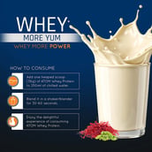 9 - AS-IT-IS Nutrition ATOM Whey Protein with Enzymes,  2.2 lb  French Vanilla 