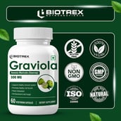 7 - Biotrex Graviola 500mg,  60 veggie capsule(s) 