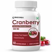 1 - Biotrex Cranberry (500 mg),  60 veggie capsule(s) 