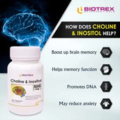 5 - Biotrex Choline & Inositol (500 mg),  60 capsules 